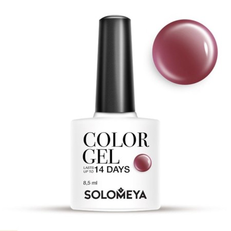 Solomeya Color Gel Puce gel polish, 8.5 ml
