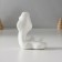 Souvenir Ceramics "White Cobra with a hill" with gold 2.5x6.5x8 cm