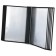 Demosystem wall -mounted on 10 A4 Staff panels, black