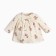 Body dress I am "Merry XMAS", height 62-68 cm, beige color