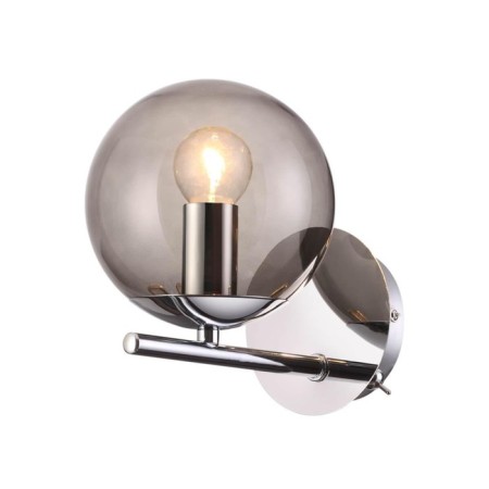 Bra Sierra, 60W E14, color chrome