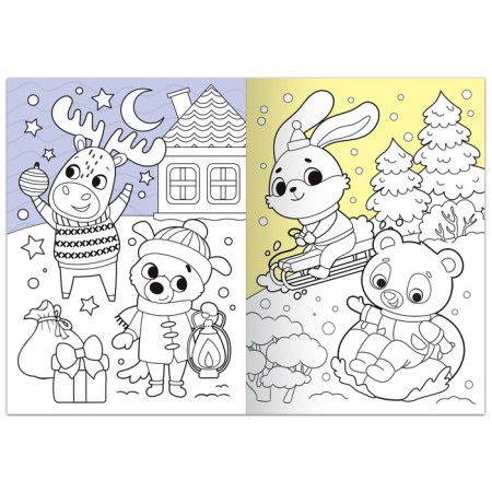 Coloring "Winter", 16 p.-2