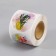 Stick paper "Flower watercolor" d = 3.8 cm 252 pcs in the roll