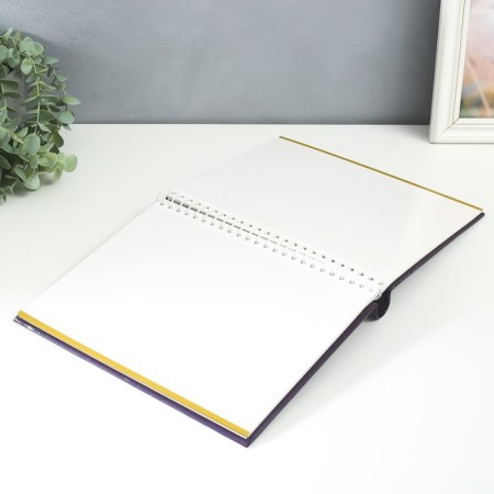 Photo album magnetic 20 sheets "constellations" 29x24x2 cm-2