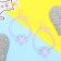 Hair elastic band "Cuckus" (set 2 pcs) stars, 3 cm, mix