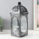 Climber Metal Lantern "Flower and Patterns" 13x13x33 cm