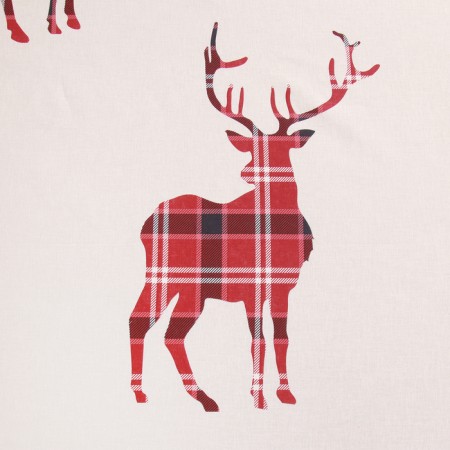 Scottish Deer elastic sheet of elastic band 140x200x25, 100% cotton, piplin 125g/m2-1