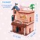 House for dolls "Puppet House" with a doll and accessories
