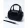 Women's bag, 20*9*12, lightning departure, belt lengths, black
