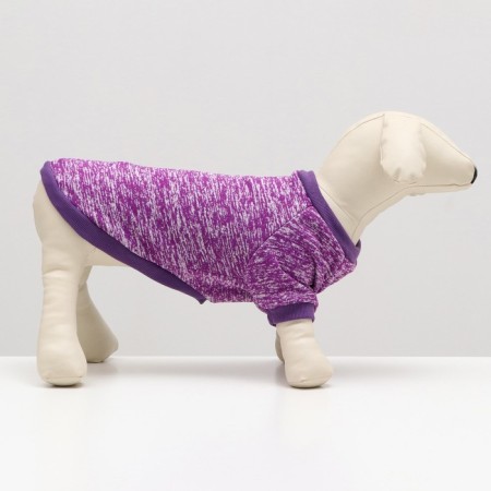 Melange sweater, size 2xl (DS 41, Osh 34, OG 55 cm) purple-1