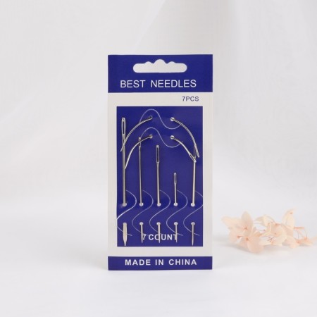 Sewing needles, for skin, 7 pcs