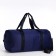 Board Road on a zipper, external pocket, shoe detachment, suitcase holder, long belt, blue color