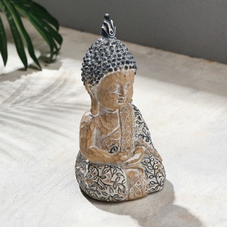 Figure "Buddha: Hands on the knees" 9x9.5x17cm-2