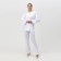 Women's costume (tunic, trousers) minku: casual collection color white, size 42