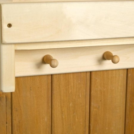 The shelf of the Puncture "Universal", 3 hooks, 50 × 30 × 12 cm-4