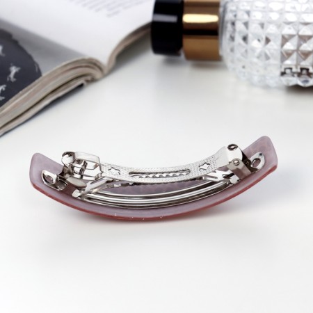 Hair hairpin "Silva" Granite print, 9 cm, mix-1