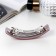 Hair hairpin "Silva" Granite print, 9 cm, mix
