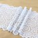 Lace elastic fabric, 180 mm × 2.7 ± 0.5 m, the color of the sky blue