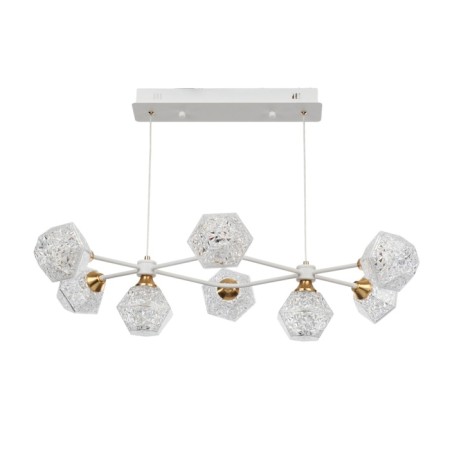 Lamp with PDU "Inter" 8xLED 40W white 84x52x18-118 cm