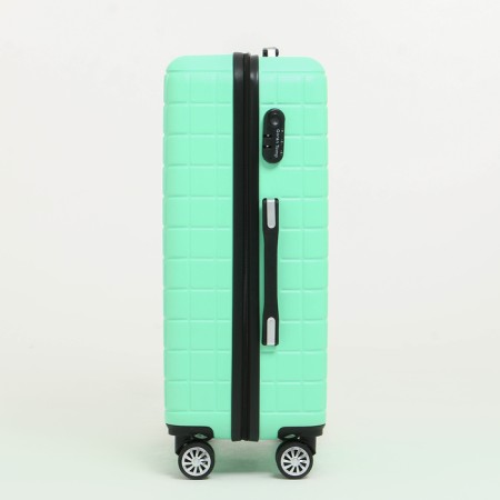 Middle suitcase 24 "on lightning, code lock, 4 wheels, mint color-5