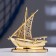 Souvenir ship on the stand sailboat 11cm