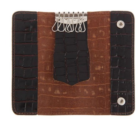 Key on the button, 6 carbines, brown color-1