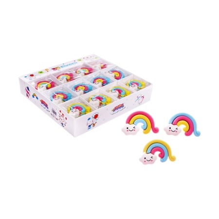 Eraser Figure Mix Rainbow