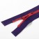 Lightning "Tractor", No. 5, detachable, automatic lock, 80 cm, blue/red color