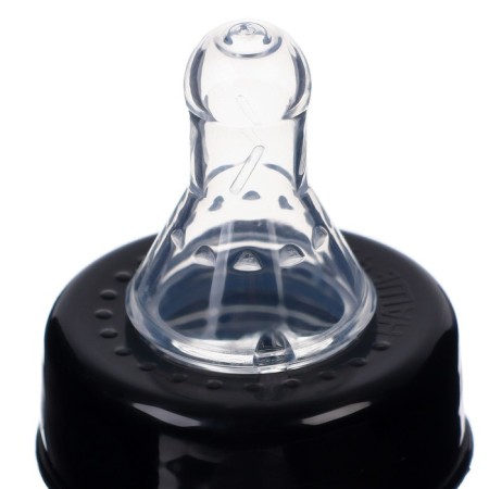 Baby Boss glass bottle for feeding, classic throat, 250 ml., From 3 months.-5