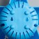 Bra-Brandnik 1x25W E14 Blue 27x27x111cm