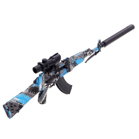 AK-47 automatic machine, works from the battery-3