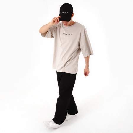 Male cap "minimum", black color, rr 56-3