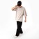 Male cap "minimum", black color, rr 56