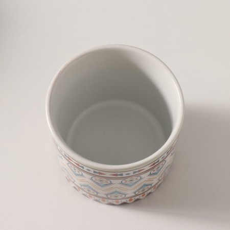 Bank for candles ceramics "Scandy" 200 ml 7.3x7.3x7.3 cm-3