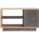 Archie's coffee table 12.01 chipboard, oak gold Craft/stone dark 78x50x46 cm