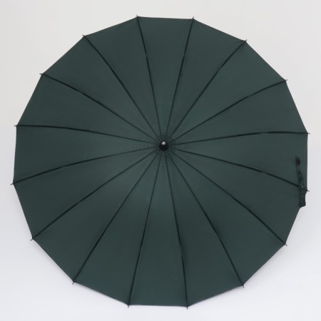 Umbrella - semi -automatic cane "plain", 16 spokes, r = 48 cm, color mix-10