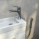 Mixer for the IDDIS Torr, Torsb00i08 sink, with a hygienic shower