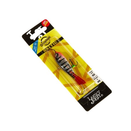 Balancir Lucky John Baltic 6 + tee, 6 cm, color 12hrt blister-6