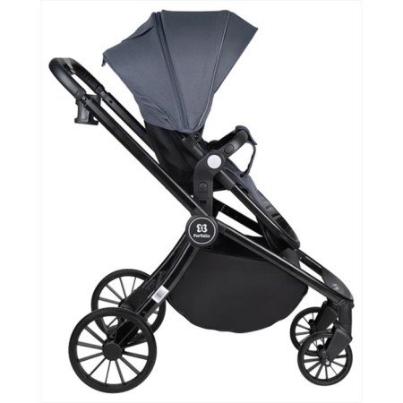 Stroller 3 in 1 Farfello Baby Shell BBS-004, Gray color-16