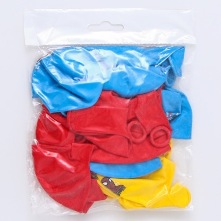Airy ball "Happy Birthday!" 12 inch, latex, 25 pieces, spider-man-3