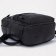 Male backpack of artificial leather with lightning, black color