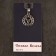 The amulet "Symbol of Veles", metal pudter, art casting