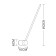 Wall lamp Arte Lamp Polis A2027AP-1PB, LED, 8 W, 6x10x63 cm, 645 lm, copper