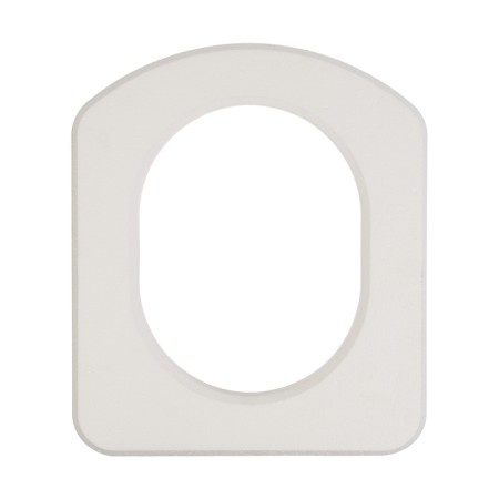Seat toilet seat, 44 × 38 cm, density 25 kg/m³, foam, white-8