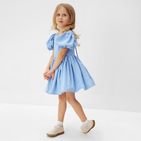 Dressing Children's Dress Minaku: Partydress, Blue Color, Height 104 cm-4