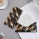 Money envelope "Universal" black-gold stripes, 17x8 cm