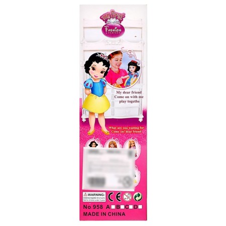 Fairytale doll "Princess" in a dress, mix-9