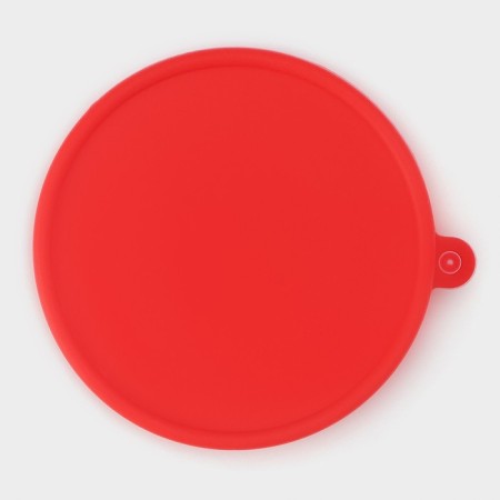 A glass of folding shares "Alan", silicone, 190 ml, 8.5 × 9 cm, red color-3