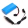 Jeep Radio -controlled Shocking, 1:12, 20 km/h, 4WD all -wheel drive, blue color