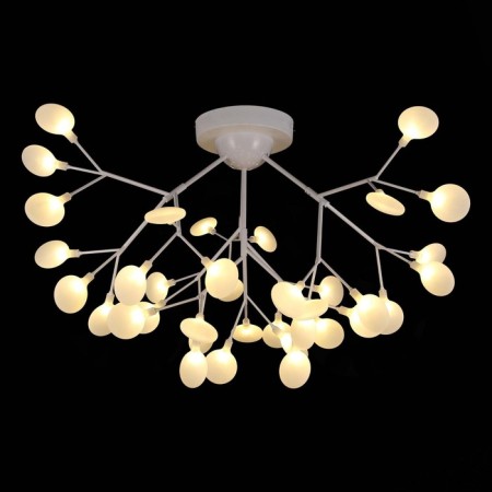 Ceiling EVOLUCE lamp. Sle250102-36. Avola. 36x3 W, G4, 4000K, 80x80x40 cm, white color-1